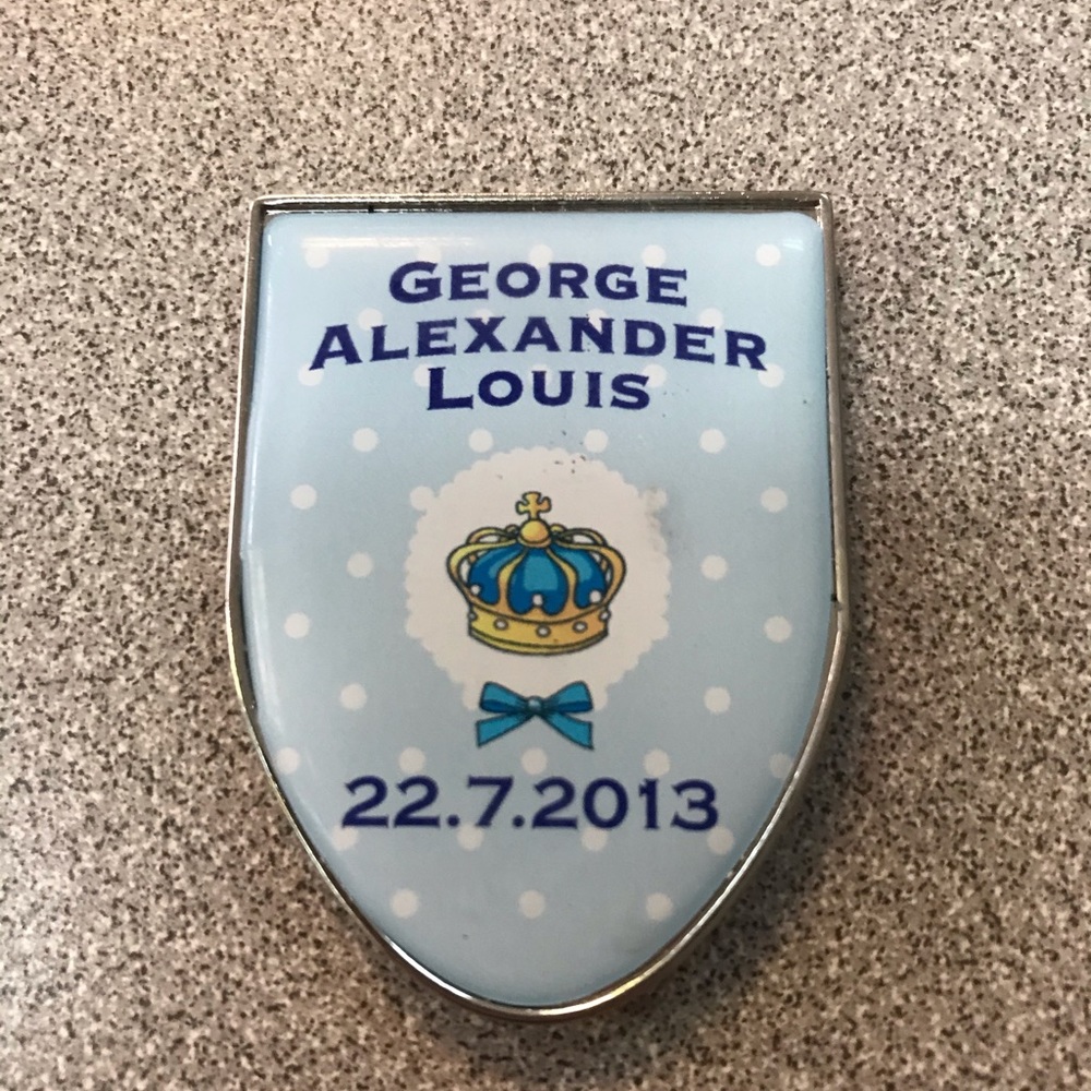Prince George Birth Magnet